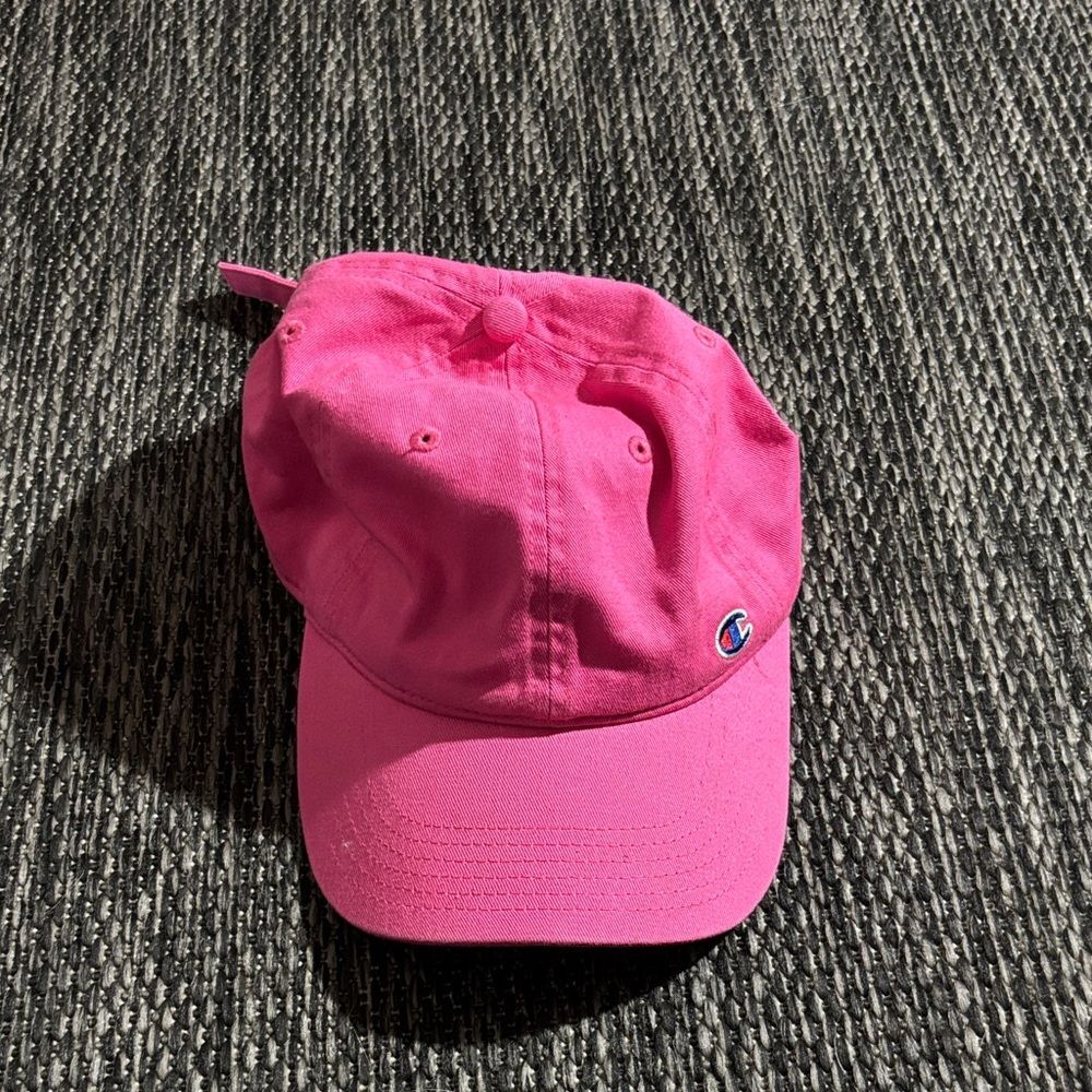 Champion Pink Hat Adjustable One Size